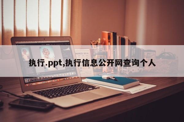 执行.ppt,执行信息公开网查询个人